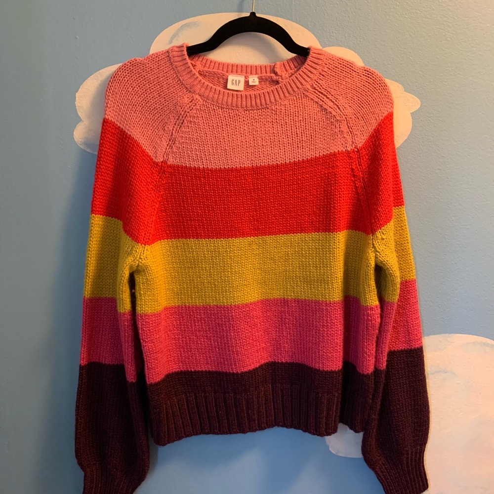 Gap striped sweater